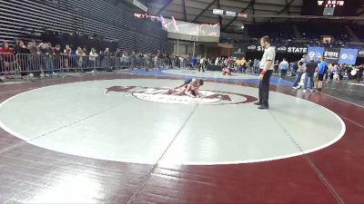 97 lbs Semifinal - Trandyn Lundquist, Big Cat Wrestling Club vs Roman Stigall, Shelton Wrestling Club