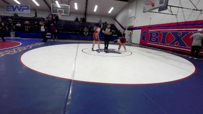 138 lbs 3rd Place - Shelby Correa, Jenks Middle School Girls Wres vs Priya Boswell, Warner