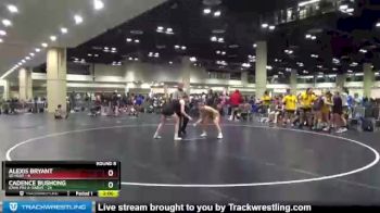132 lbs Round 8 (10 Team) - Cadence Bushong, Iowa Pin-A-Sarus vs Alexis Bryant, SD Heat