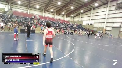 130 lbs Semifinal - James Whitbred, PA vs Donald Bowie, IN