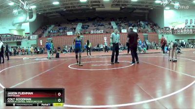 106 lbs Champ. Round 2 - Colt Goodman, Franklin Central Wrestling Club vs Jaxon Fliehman, Unattached