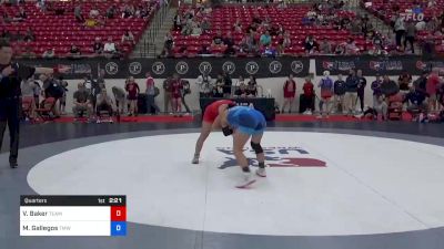 55 kg Quarters - Vayle Baker, Team Tornado Wrestling Club vs Marissa Gallegos, Titan Mercury Wrestling Club