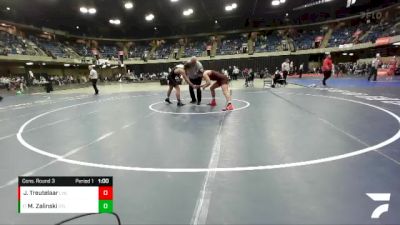 175 lbs Cons. Round 3 - Maciej Zalinski, St Laurence vs Jack Treutelaar, Libertyville