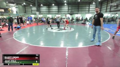 157 lbs Placement (4 Team) - Michael Phoutasen, GRAPPLERS GARAGE vs Dominiq Bradley, HEAVY HITTING HAMMERS