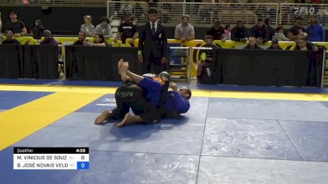 MARCUS VINICIUS DE SOUZA RAMOS vs BRENNO JOSÉ NOVAIS VELOSO DA SIL 2024 Pan Jiu Jitsu IBJJF Championship