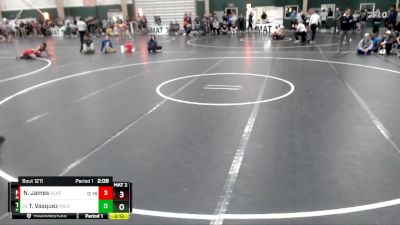 141 lbs Quarterfinal - Taylor Vasquez, Morningside (Iowa) vs Nick James, Nebraska-Kearney