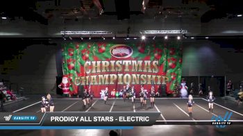 Prodigy All Stars - Electric [2022 L3 Youth 12/3/2022] 2022 Cheer Power Holiday Showdown Galveston