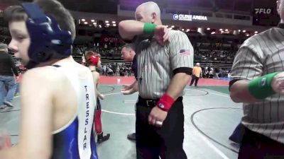 85 lbs Semifinal - Robert Thomas, Saddle Brook vs Tristan Tresslar, Streaks Wrestling Club