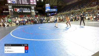 220 lbs Rnd Of 32 - Darian Gillins, Florida vs Oscar Williams, Oklahoma