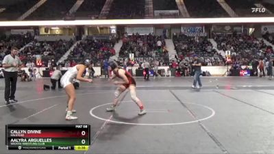 135 lbs 3rd Place Match - Callyn Divine, Halstead vs Aalyra Arguelles, Wichita Wrestling Club