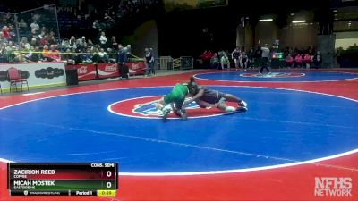 5A-106 lbs Cons. Semi - Micah Mostek, Eastside Hs vs Zacirion Reed, Coffee