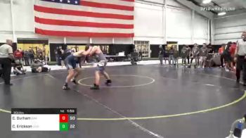 200 lbs Final - Camron Durham, Guerrila Wrestling Academy vs Cole Erickson, Level Up MS