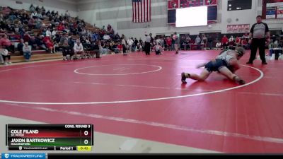 182 lbs Cons. Round 3 - Jaxon Bartkowicz, Holdingford vs Cole Filand, St. Peter