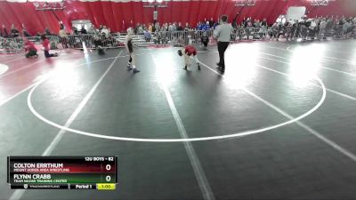 82 lbs Cons. Round 3 - Flynn Crabb, Team Nazar Training Center vs Colton Errthum, Mount Horeb Area Wrestling