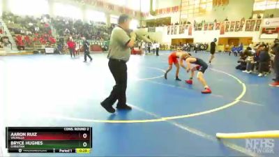 122 Boys Cons. Round 2 - Bryce Hughes, Christian vs Aaron Ruiz, Valhalla