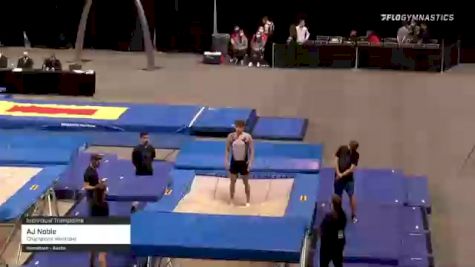 AJ Noble - Individual Trampoline, Champions Westlake - 2021 USA Gymnastics Championships