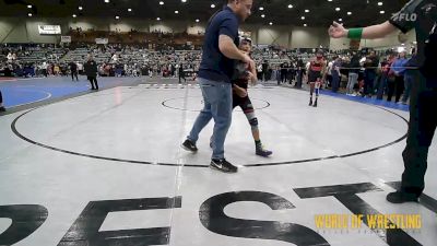 73 lbs Semifinal - Julian Smith, Spazz Wrestling vs Presten Salcedo, Sunkist Kids Monster Garage