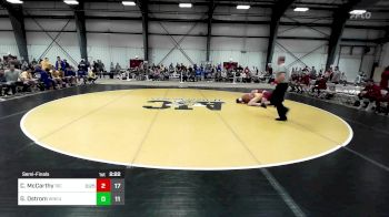 184 lbs Semifinal - Chris McCarthy, Rhode Island College vs Griffin Ostrom, Western New England