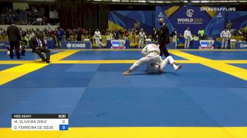 MATHEUS OLIVEIRA DINIZ vs OTAVIO FERREIRA DE SOUSA 2021 World Jiu-Jitsu IBJJF Championship