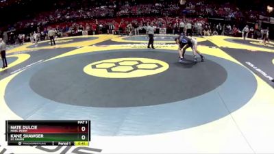 D1-132 lbs Cons. Round 3 - Nate Dulcie, Mass. Perry vs Kane Shawger, St. Xavier