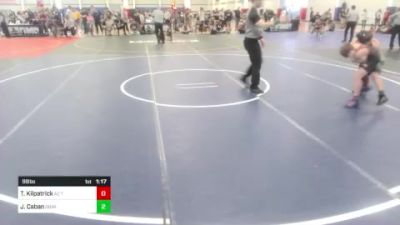 98 lbs Semifinal - Tyler Kilpatrick, AZ Tilters vs Jayden Caban, Dominate WC