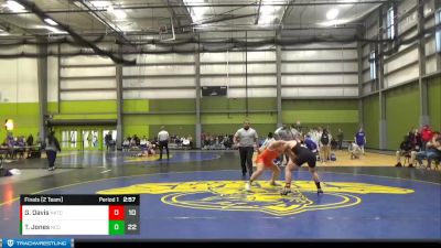 174 lbs Finals (2 Team) - Trent Jones, Neosho Community College vs Garrett Davis, Northwest Kansas Technical College