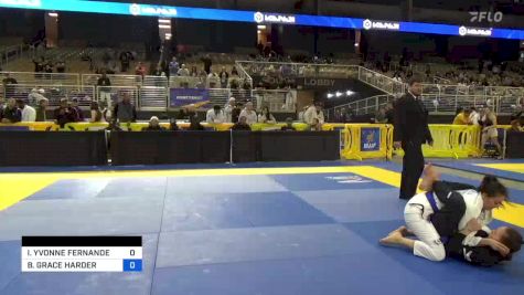 ISABELLA YVONNE FERNANDEZ vs BRITTANY GRACE HARDER 2024 Pan Jiu Jitsu IBJJF Championship