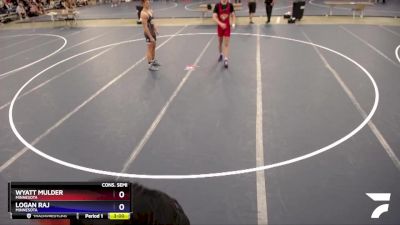 195 lbs Cons. Semi - Wyatt Mulder, Minnesota vs Logan Raj, Minnesota