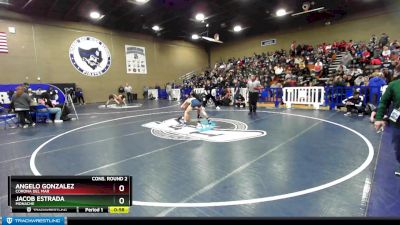 113 lbs Cons. Round 2 - Angelo Gonzalez, Corona Del Mar vs Jacob Estrada, Monache