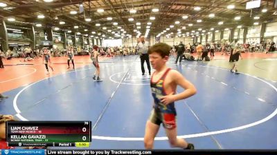 76 lbs Rd# 4- 2:00pm Friday Final Pool - Kellan Gavazzi, NCWAY National Team vs Liam Chavez, Team New Mexico