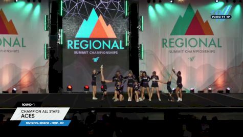 Champion All Stars - Aces [2024 L1.1 Senior - PREP - D2 1] 2024 The West Regional Summit