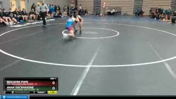 119 lbs Round 3: 7:30pm Fri. - Anan Siackhasone, South Anchorage High School vs Benjamin Pope, East Anchorage High School