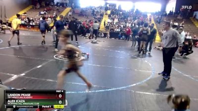 64 lbs Round 3 - Alex Icaza, Richmond Hill Wrestling Club vs Landon Pease, Tift Wrestling Academy