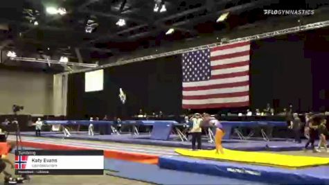 Katy Evans - Tumbling, Upsidedowners - 2021 USA Gymnastics Championships