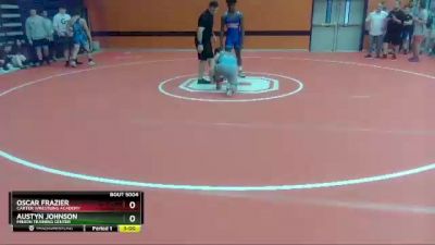 170 lbs Champ. Round 1 - Oscar Frazier, Carter Wrestling Academy vs Austyn Johnson, Minion Training Center