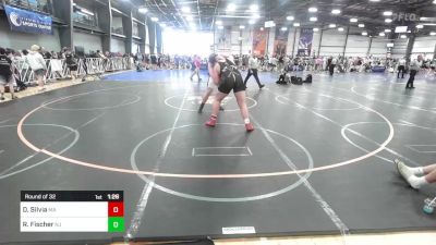 285 lbs Round Of 32 - Dominic Silvia, MA vs Ryan Fischer, NJ