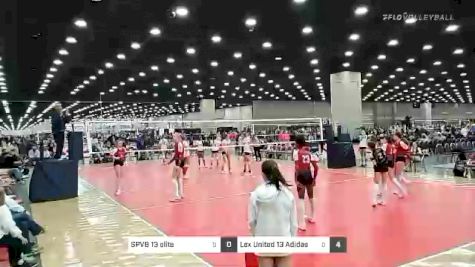 SPVB 13 elite vs Lex United 13 Adidas - 2022 JVA World Challenge presented by Nike - Expo Only