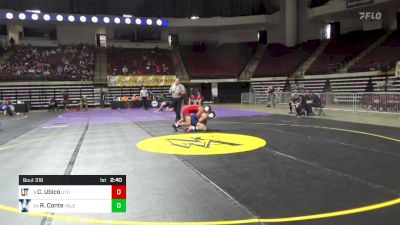 197 lbs Round Of 32 - Cesar Ubico, Utah Tech vs Rich Conte, Yale