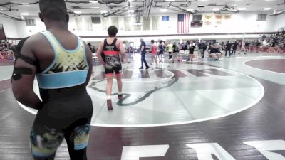 182 lbs Semifinal - JP Hangey, Seagull Wrestling Club vs Kalonji Williams, Unattached