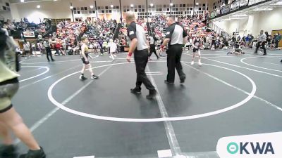 70 lbs Round Of 16 - Nash Denison, Team Tulsa Wrestling Club vs Braxton Zibell, Dark Cloud Wrestling Club