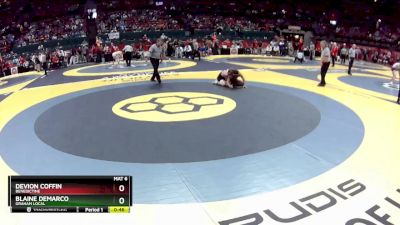 D2-126 lbs Cons. Round 2 - Devion Coffin, Benedictine vs Blaine Demarco, Graham Local