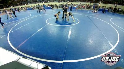 73 lbs Consi Of 4 - Gunner Killingsworth, Vian Wrestling Club vs Isaiah Stout, F-5 Grappling