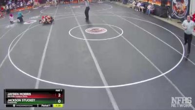 3A 126 lbs Quarterfinal - Jayden Morris, Belton-Honea Path vs Jackson Stuckey, Hanahan