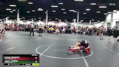 115 lbs Round 2 (4 Team) - Thomas Zubia, Rough House vs Tommy Riley, Centurion WC