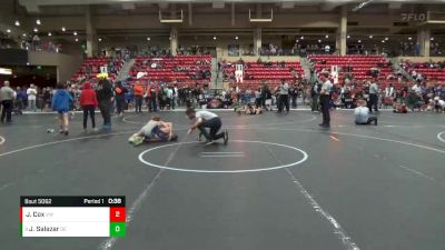 76 lbs Cons. Round 4 - Jorrdan Salazar, Duran Elite vs John Cox, Victory Wrestling