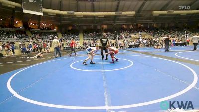 76 lbs Consi Of 8 #1 - Rylan Jenkins, Fort Gibson Youth Wrestling vs Asher Bingham, Division Bell Wrestling