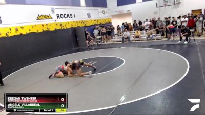 132 lbs Champ. Round 1 - Keegan Twenter, Thorobred Wrestling Club vs Angelo Villarreal, Blood Rounds