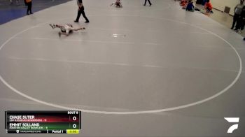 65 lbs Semis & 1st Wrestleback (8 Team) - Emmit Solland, Fosston-Bagley Brawlers vs Chase Suter, LSH (LeSueur/Henderson)