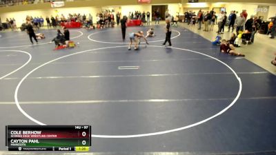 97 lbs Cons. Round 4 - Cole Berhow, Scoring Edge Wrestling Center vs Cayton Pahl, Minnesota