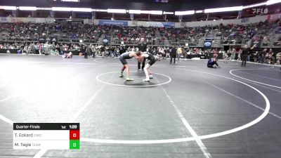 135 lbs Quarterfinal - Trent Eckard, CIWC Team Intensity vs Marko Tagle, Team St. Louis